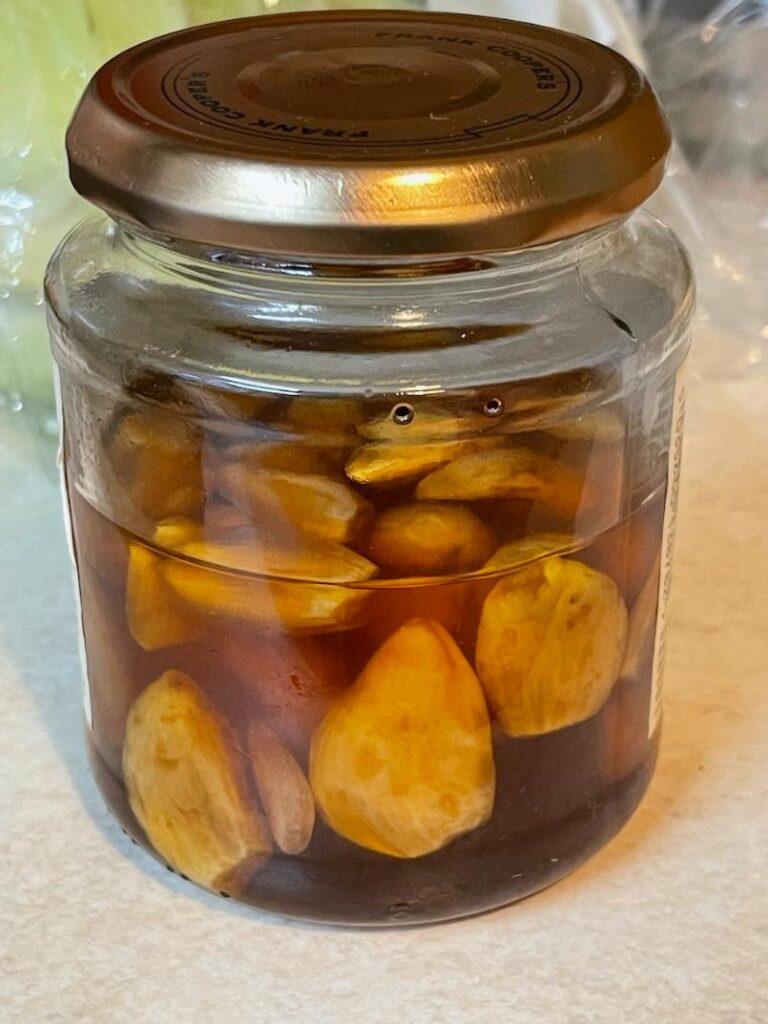 garlic fermented in honey