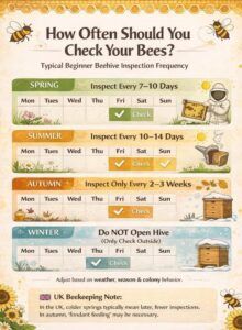 Beehive Inspection Frequency Explained for New Beekeepers