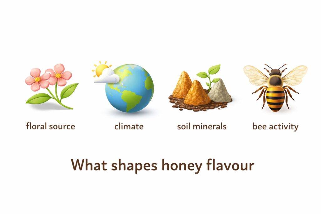what_shapes_honey_flavour
